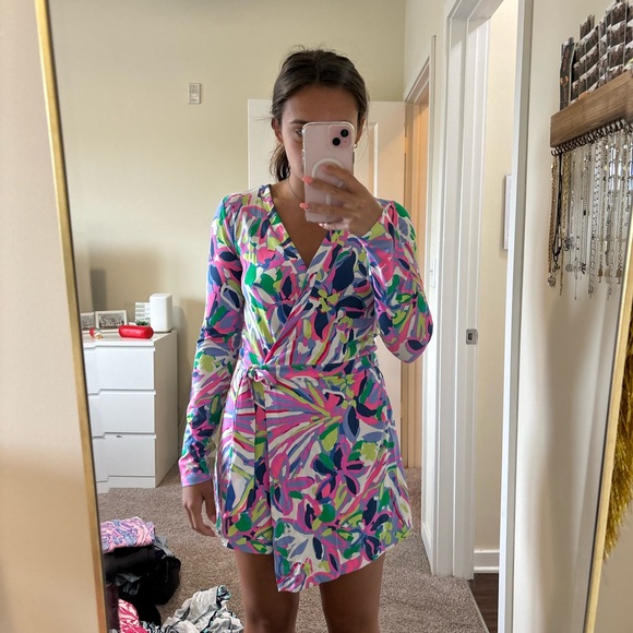 Lilly Pulitzer wrap dress - Picture 1 of 1